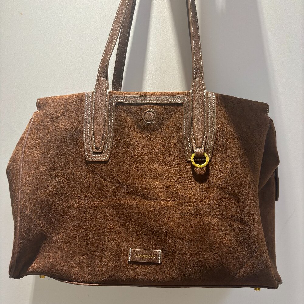 Songmont Travel Bag Handbag Brown